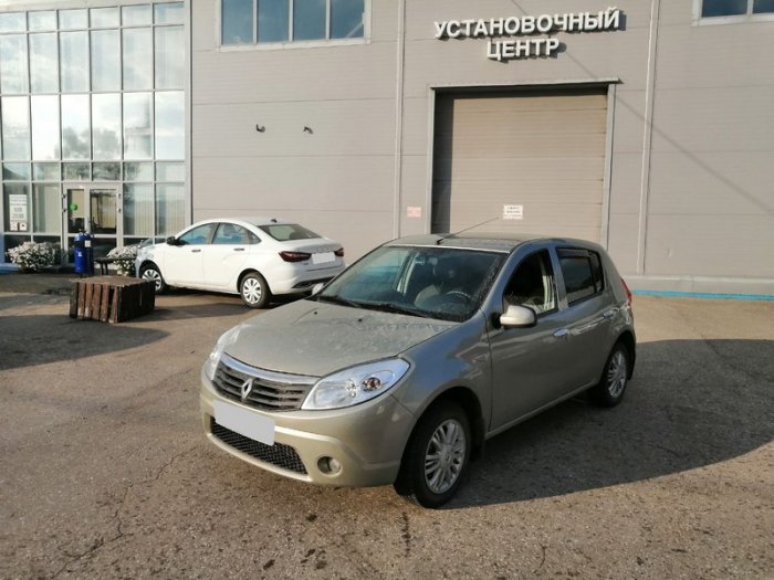 Установка ГБО на Renault Sandero 2013 г., ГБО 4 поколения, пропан EuropeGas (Польша), двигатель 1.6 л. 4 цилиндра